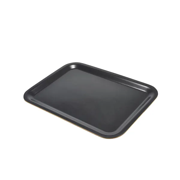Laminated Wood Tray 46 x 34cm - Black