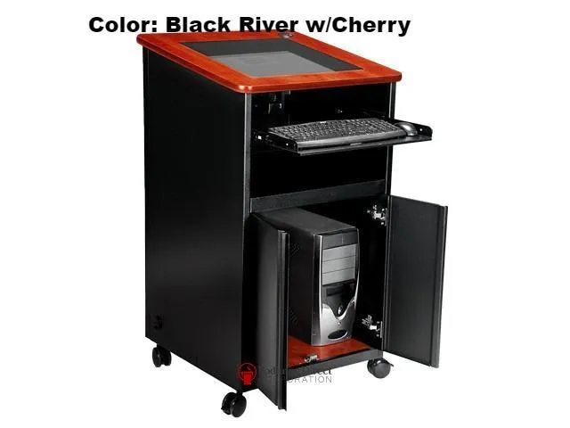 LCD Digital Display Lectern DVP2627-BB Down View Computer - FREE SHIPPING!