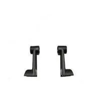 Light Bar Mounting Brackets - Cast Aluminum - Black Housing