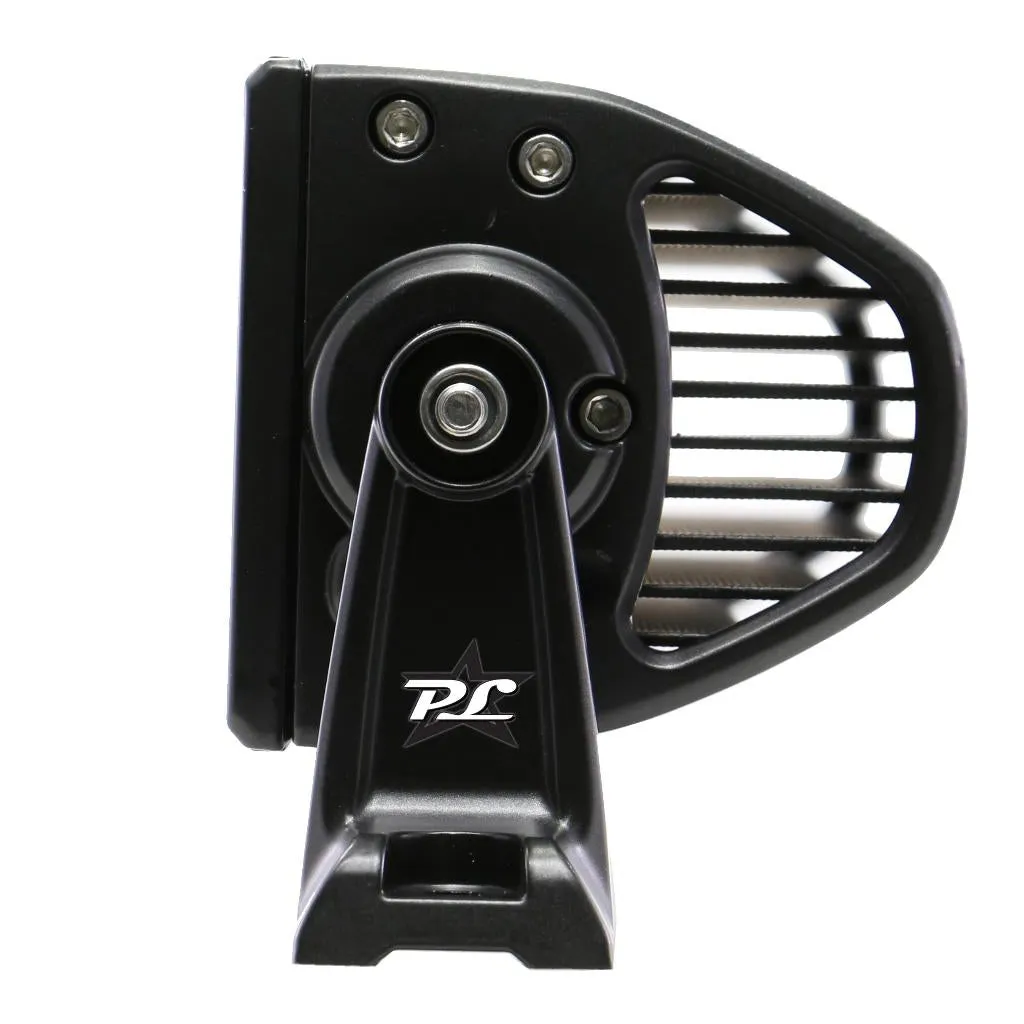 Light Bar Mounting Brackets - Cast Aluminum - Black Housing
