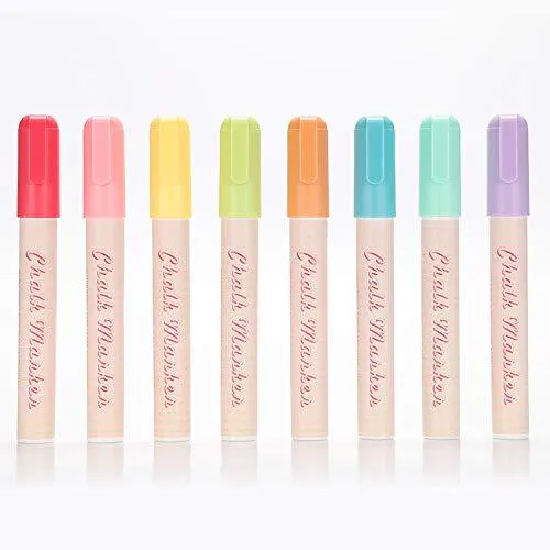 Liquid Chalk Markers 8 Colors Set