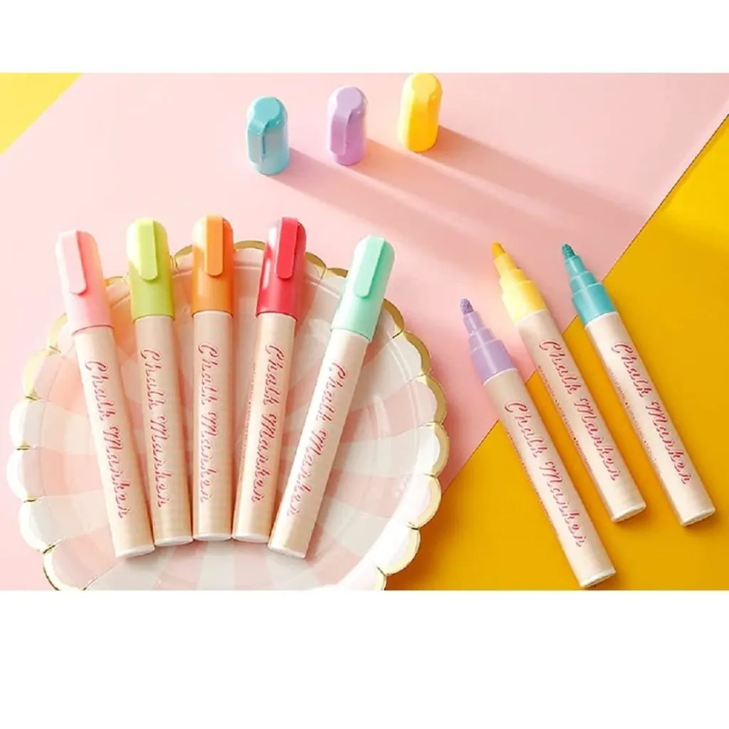 Liquid Chalk Markers 8 Colors Set