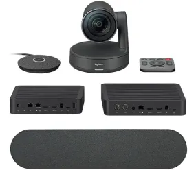 Logitech Rally Ultra HD PTZ ConferenceCam for Meeting Rooms