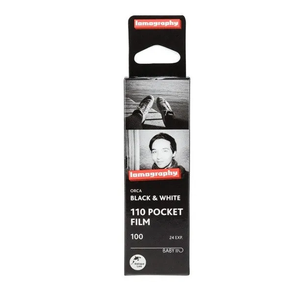 Lomography Orca Black and White 110 Film - 1 Pack
