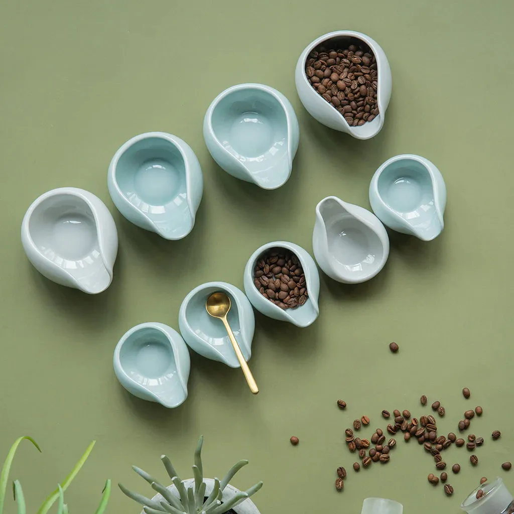 Loveramics Champions Signature Bean Dosing Trays - Celadon Blue (Set of 2)