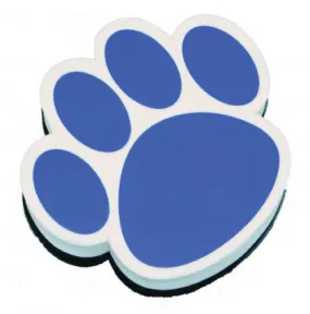 Magnetic Blue Paw Whiteboard Eraser
