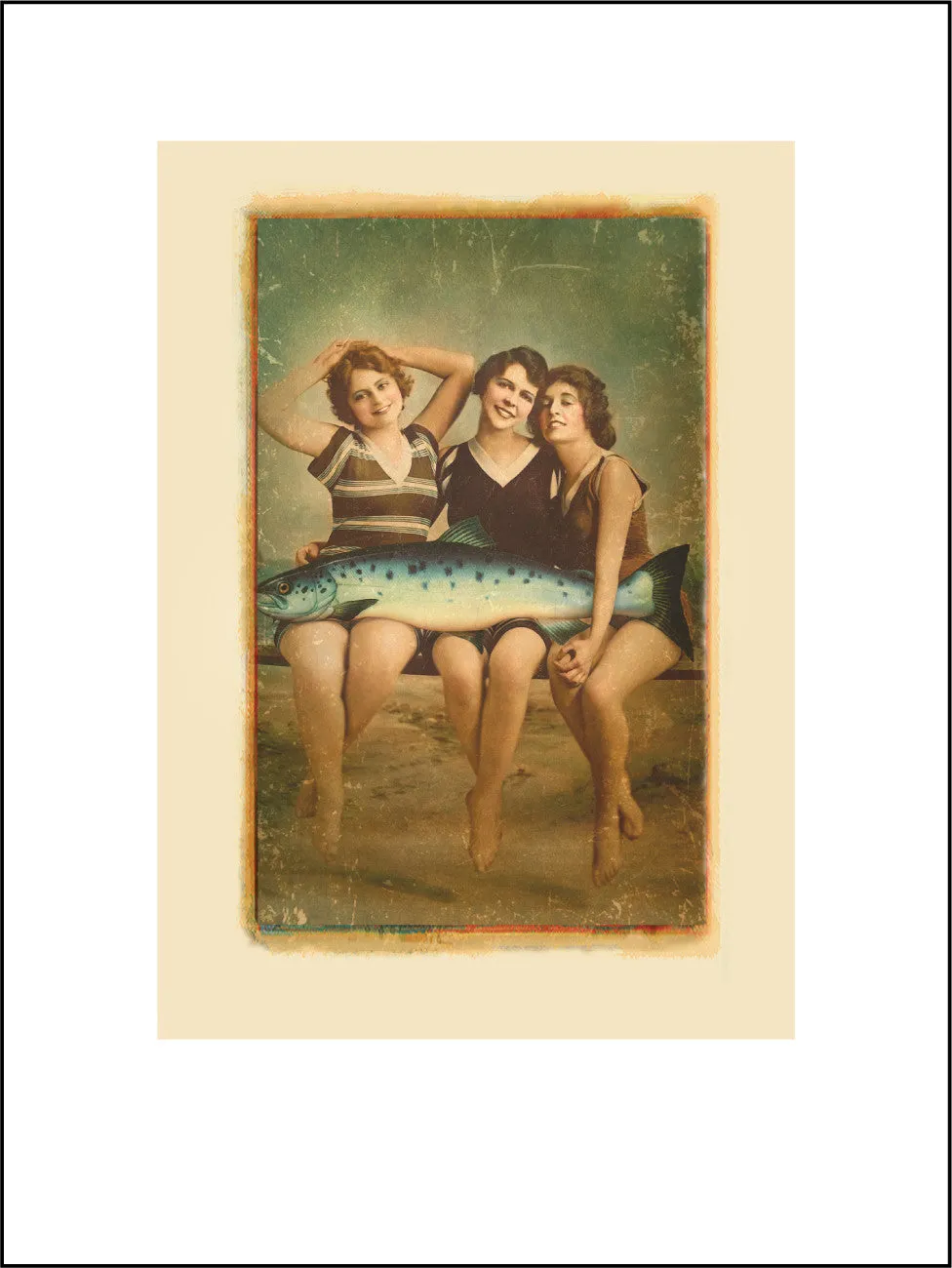 Matt Zumbo Fishing for Compliments Digital Studio Print
