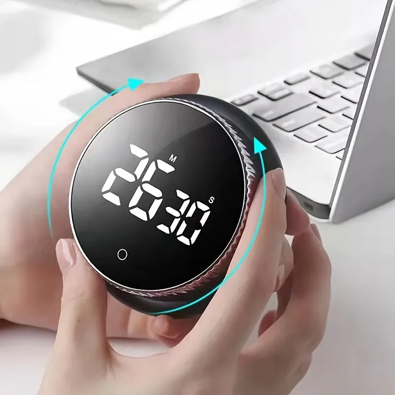 Mechanical Cooking Timer Alarm Counter Clock Time Management On Shower Games Magnetism Easy To Stick It On Whiteboards