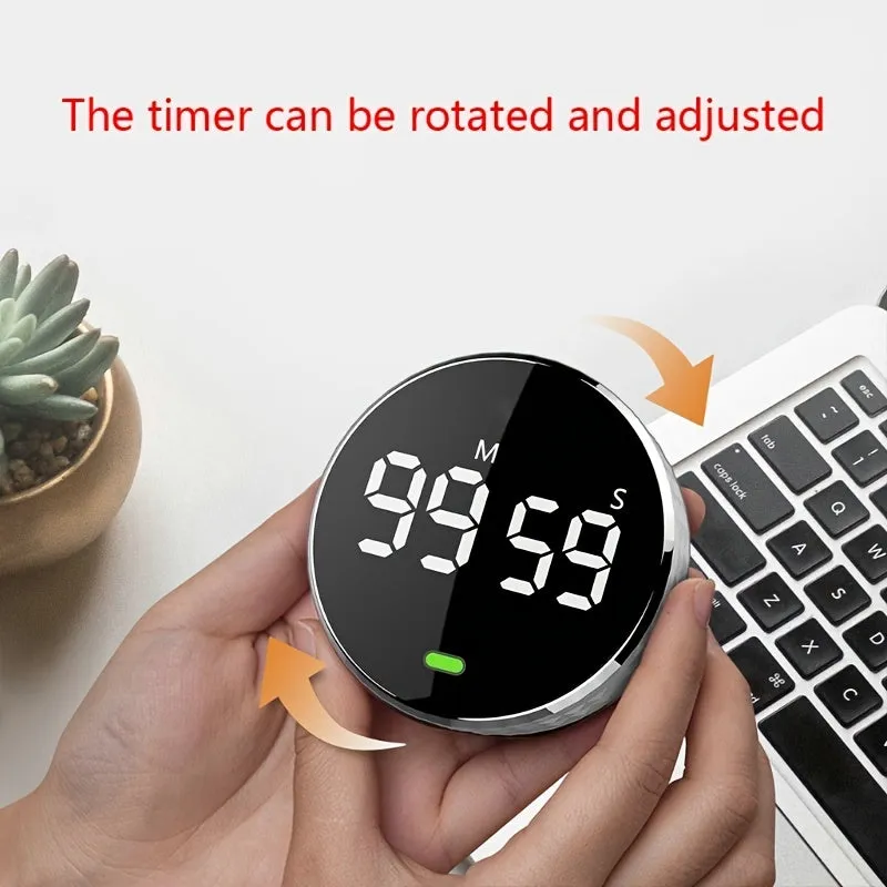 Mechanical Cooking Timer Alarm Counter Clock Time Management On Shower Games Magnetism Easy To Stick It On Whiteboards