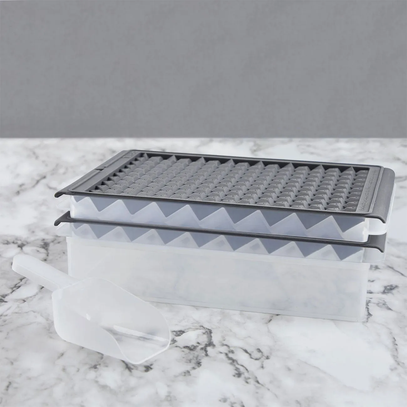Mini Ice Twist & Release Trays w/ Bin & Scoop