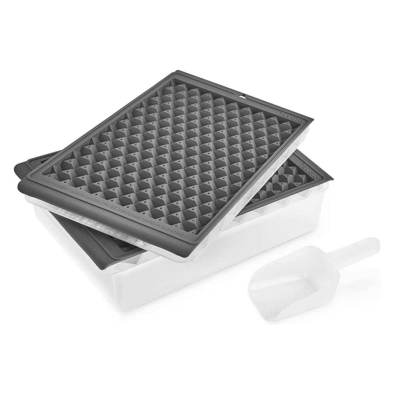 Mini Ice Twist & Release Trays w/ Bin & Scoop