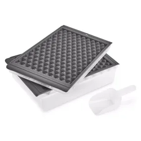 Mini Ice Twist & Release Trays w/ Bin & Scoop