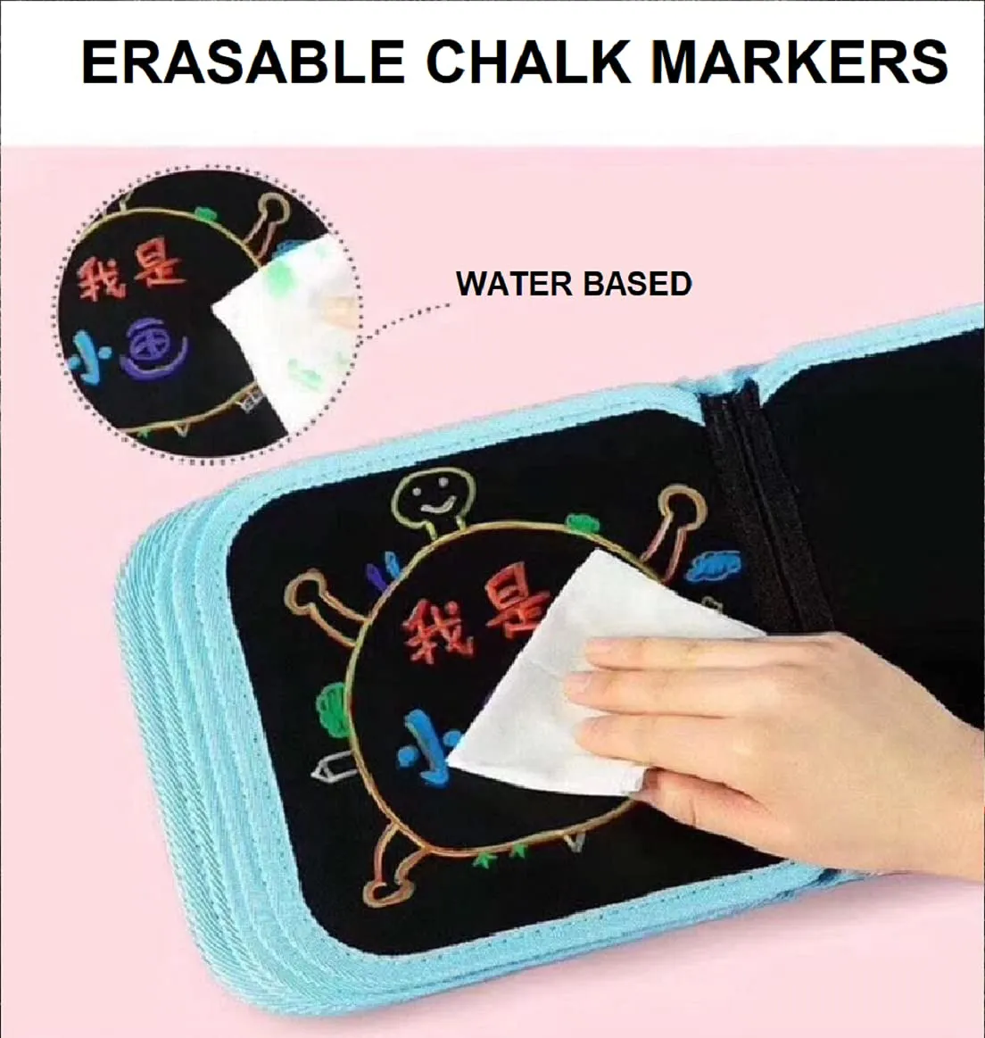 Mini Liquid Chalk Markers - 12 Colors