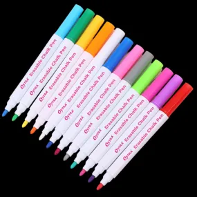 Mini Liquid Chalk Markers - 12 Colors