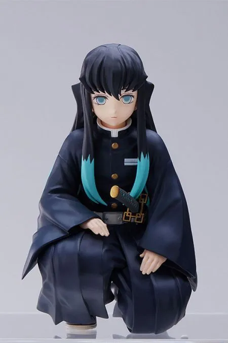 Muichiro Tokito Mist Hashira Meeting Figure Demon Anime Slayer Swordsman Noodle Stopper 4" in