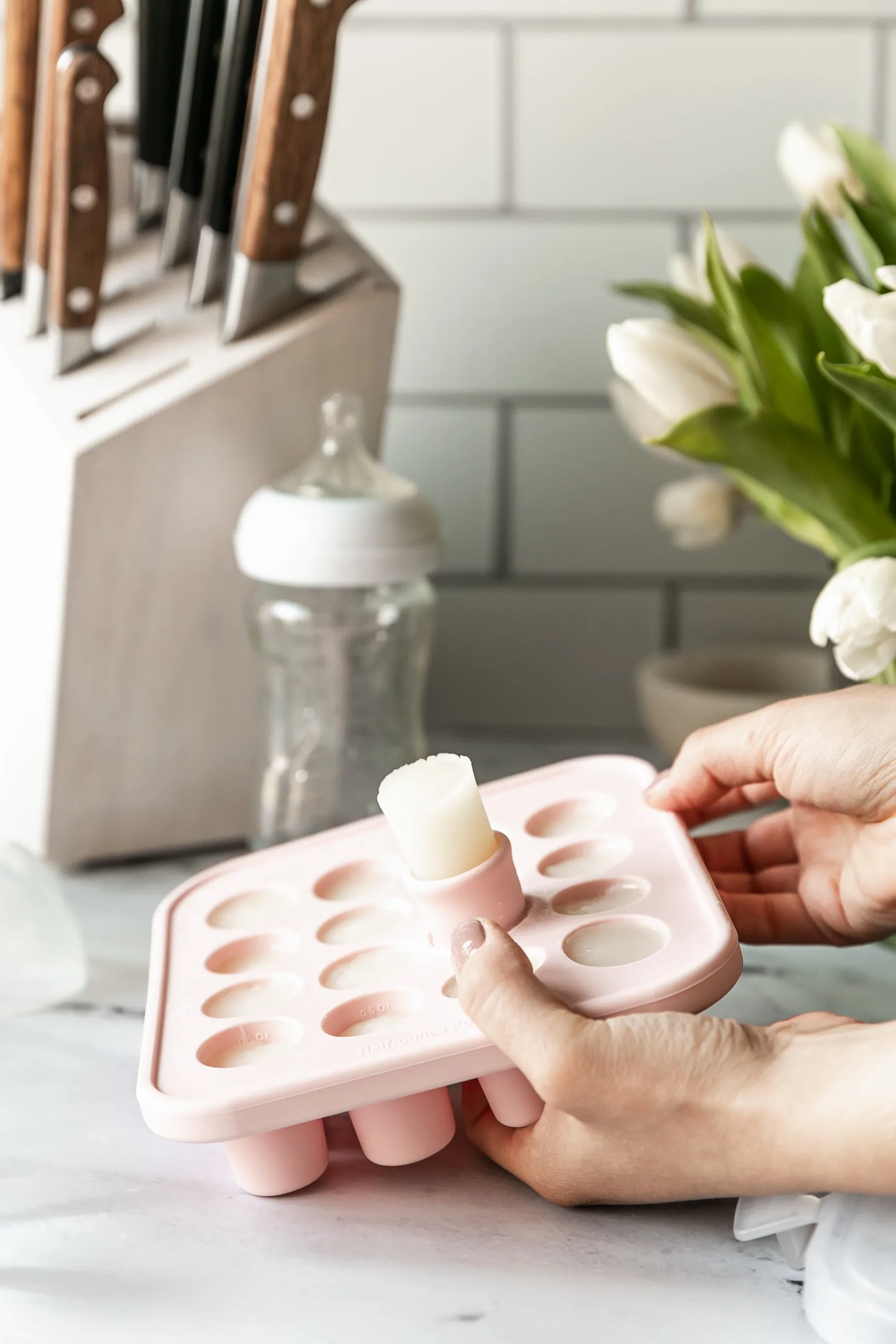 MyMilk Breast Milk Trays - Pink