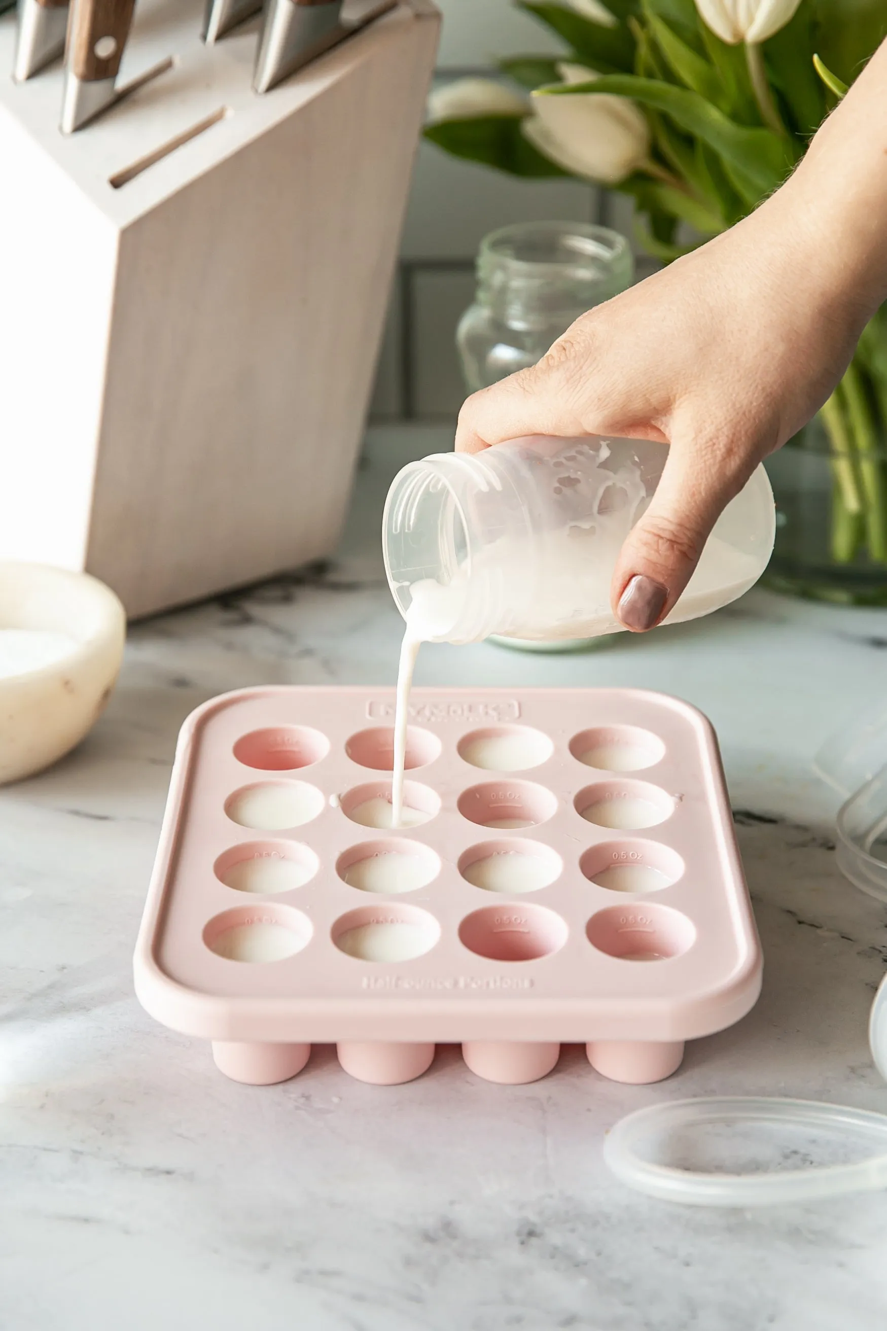 MyMilk Breast Milk Trays - Pink