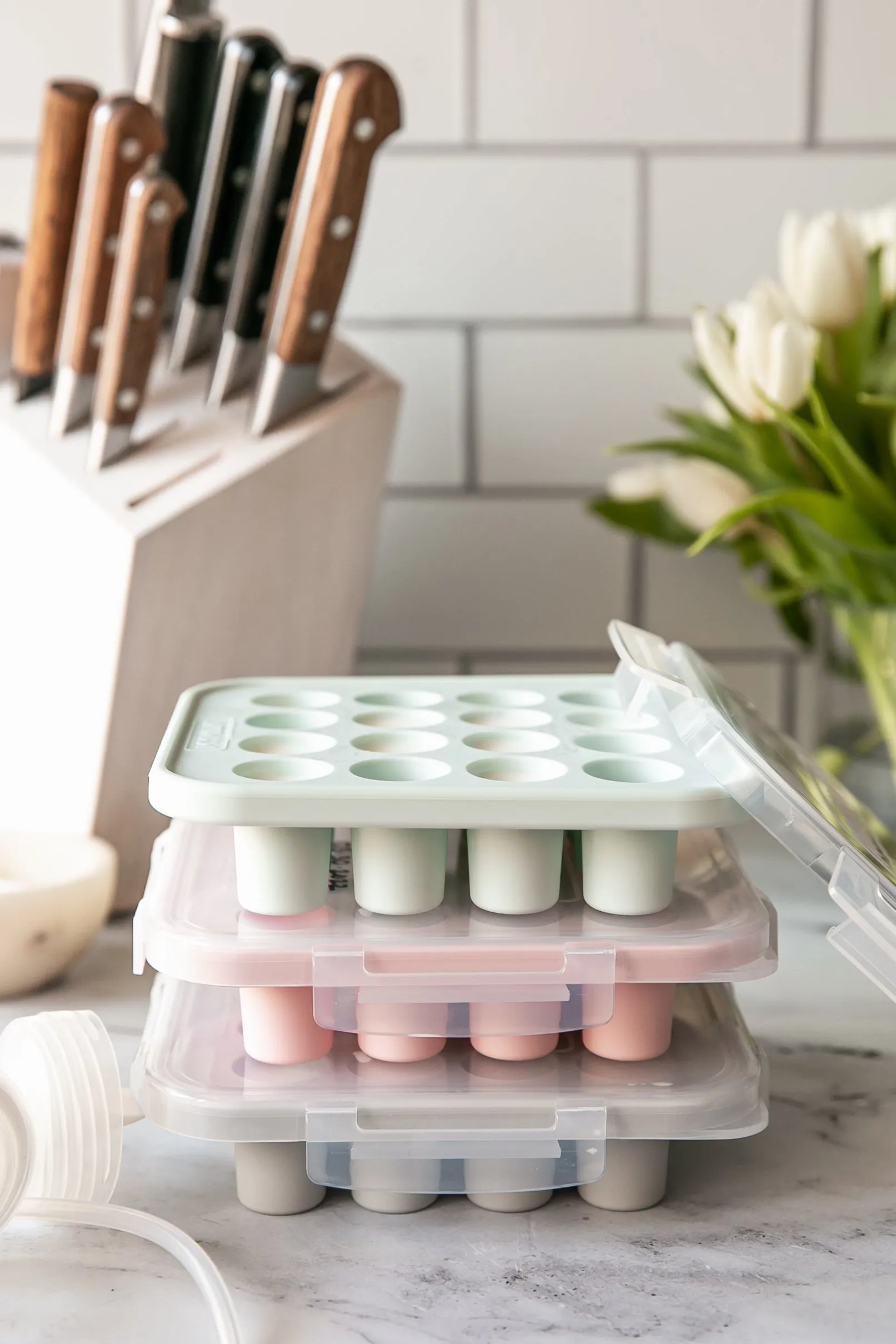 MyMilk Breast Milk Trays - Pink