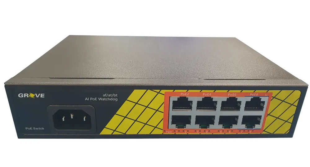 NBN 8 Port Gigabit POE Switch