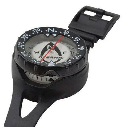 Oceanic SWIV Compass with Rubber Wrist Strap