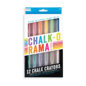 Ooly Chalk-O-Rama Dustless Chalk Crayons