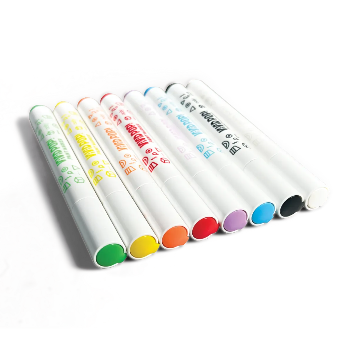 Ooly Vivid Pop 8 Opaque Water Based Acrylic Paint Markers Stationary Art and craft for kids 8yrs 
