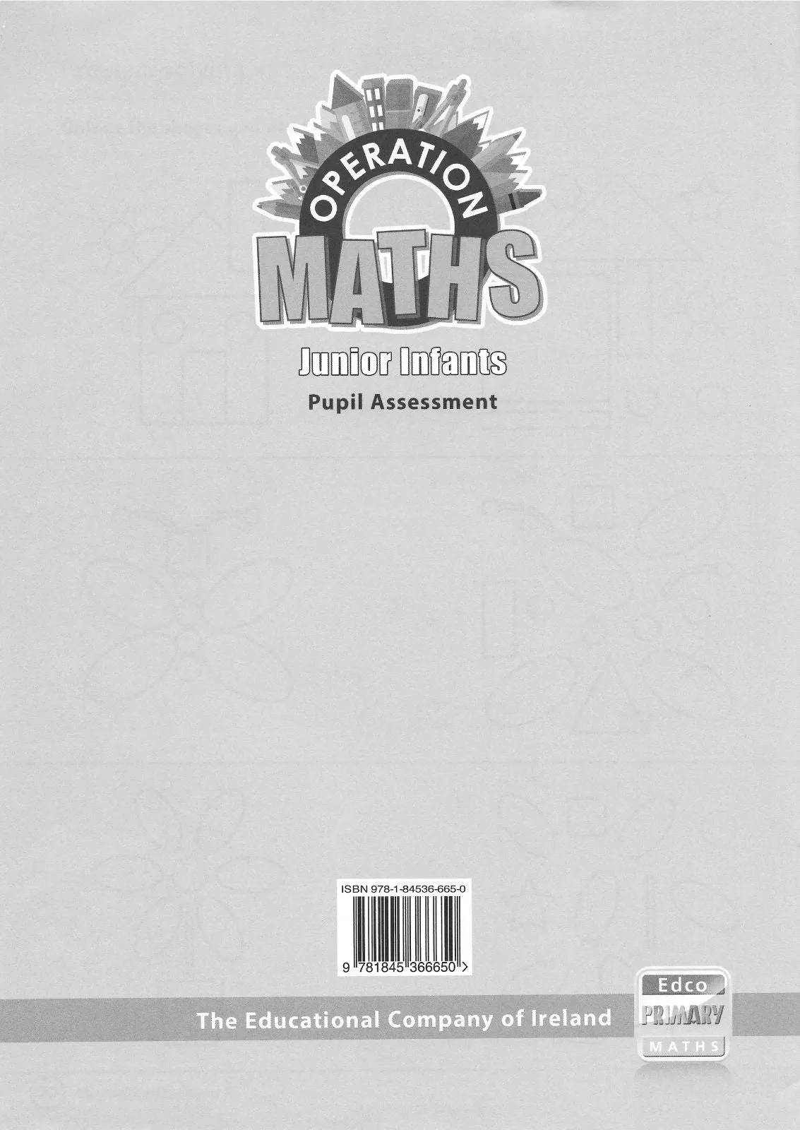 Operation Maths A - Junior Infants Pack