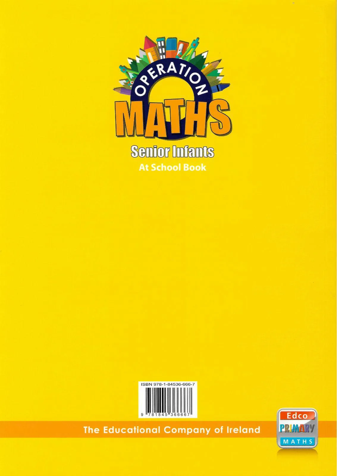 Operation Maths B - Senior Infant Pack