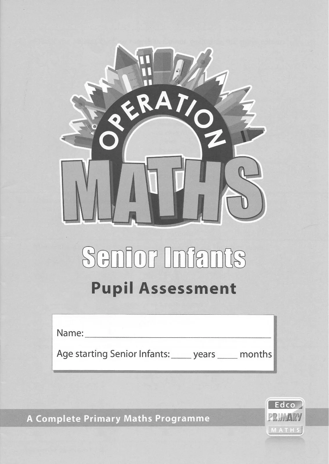 Operation Maths B - Senior Infant Pack