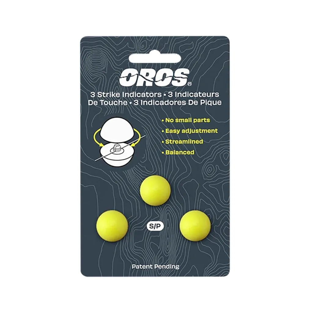 OROS Strike Indicators Chartreuse 3-Pack