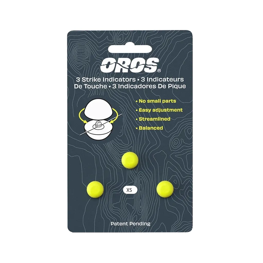OROS Strike Indicators Chartreuse 3-Pack