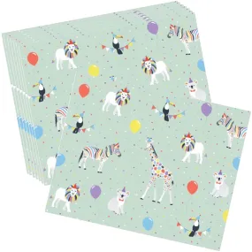 Party Animals Grease Proof Paper - 8 Pkt