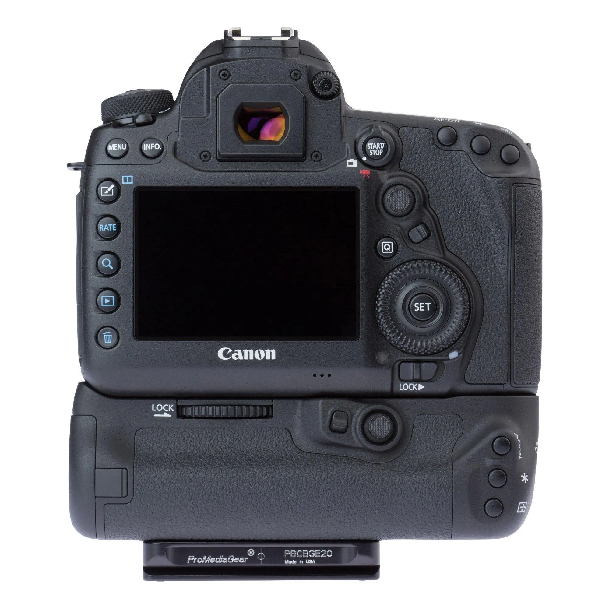 PBCBGE20 Arca-Swiss Bracket Plate for Canon 5D Mark IV with BG-E20 Grip