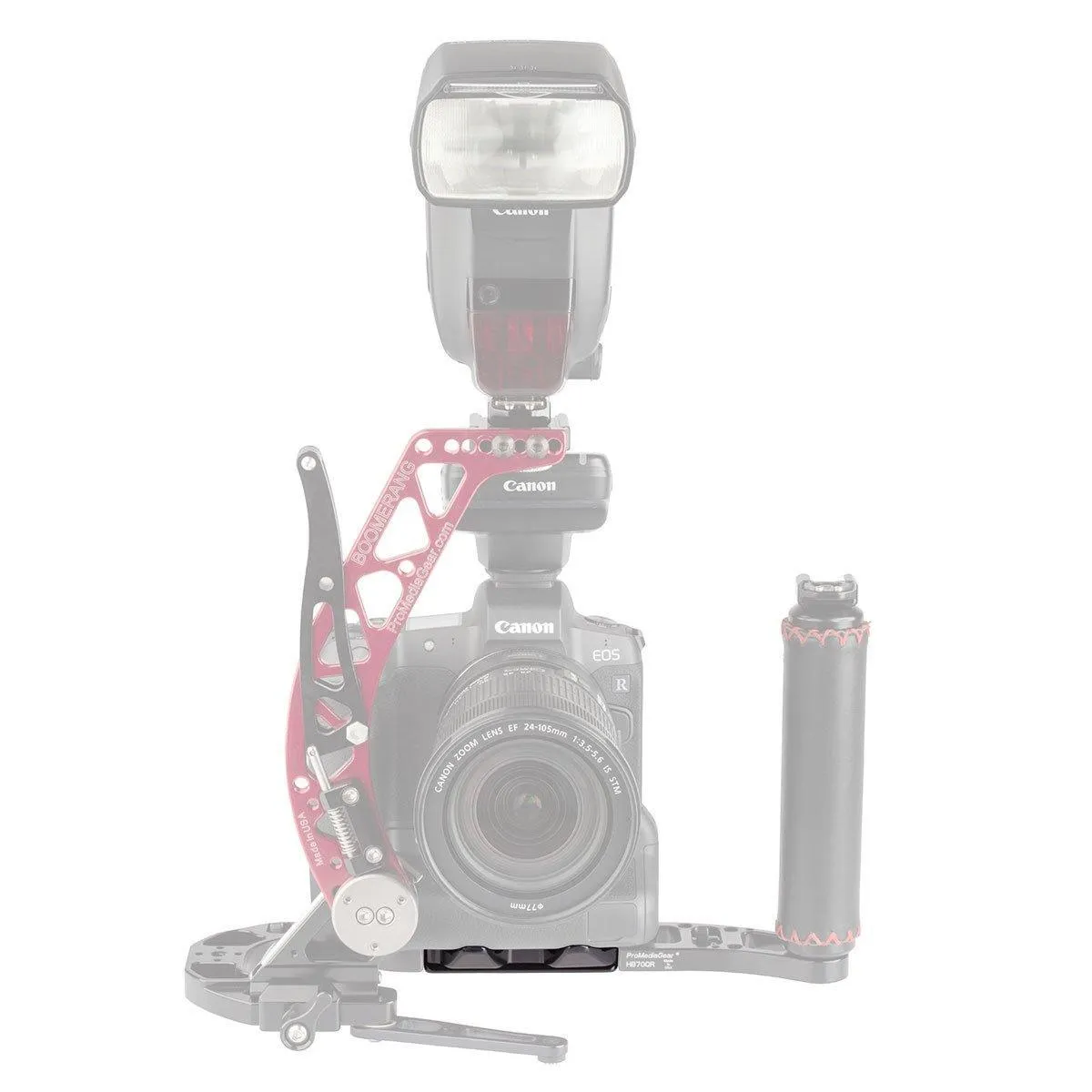 PBCBGE22 Canon EOS-R Battery Grip Arca-Swiss type Plate For Flash Brackets, L-Brackets, Handles, Straps
