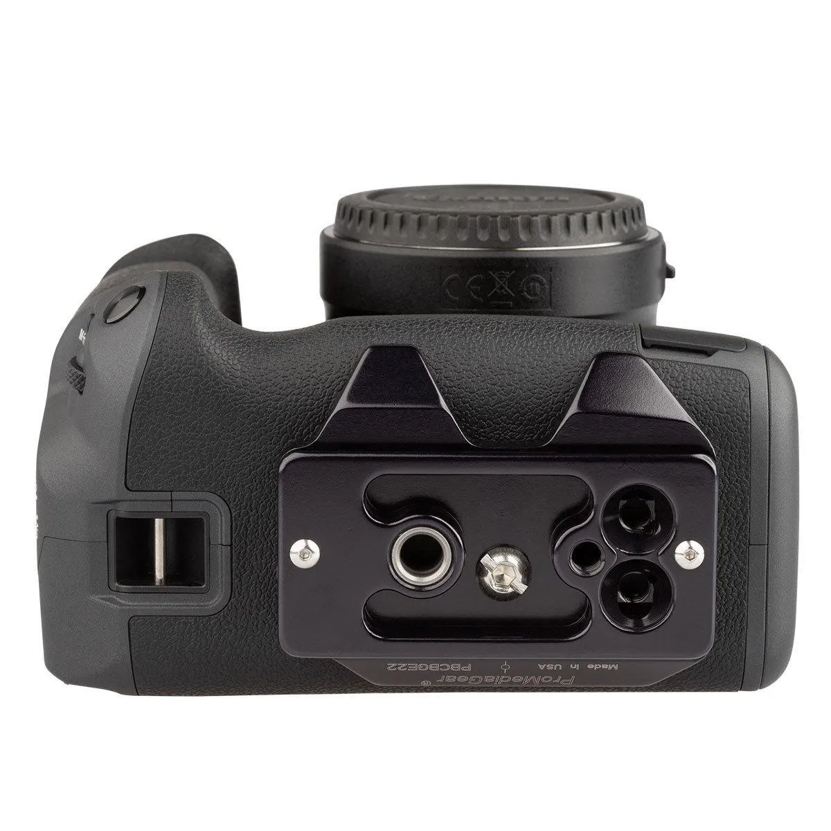 PBCBGE22 Canon EOS-R Battery Grip Arca-Swiss type Plate For Flash Brackets, L-Brackets, Handles, Straps