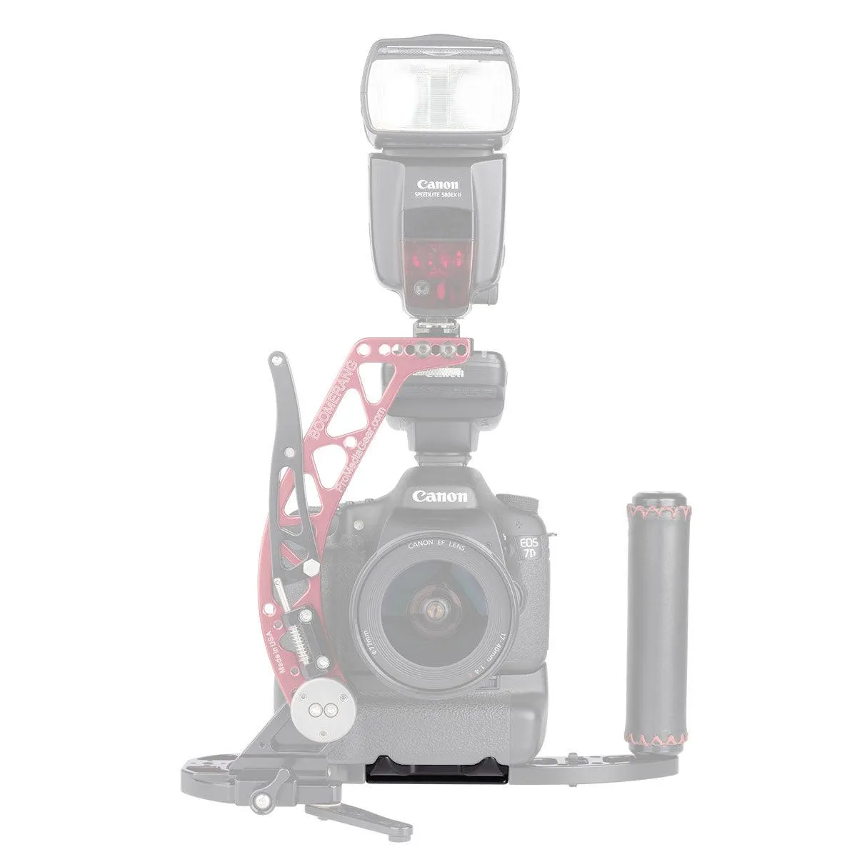 PBCBGE7 Flash Bracket Plate for Canon Grips( BG-E7,BG-E8, BG-E9)