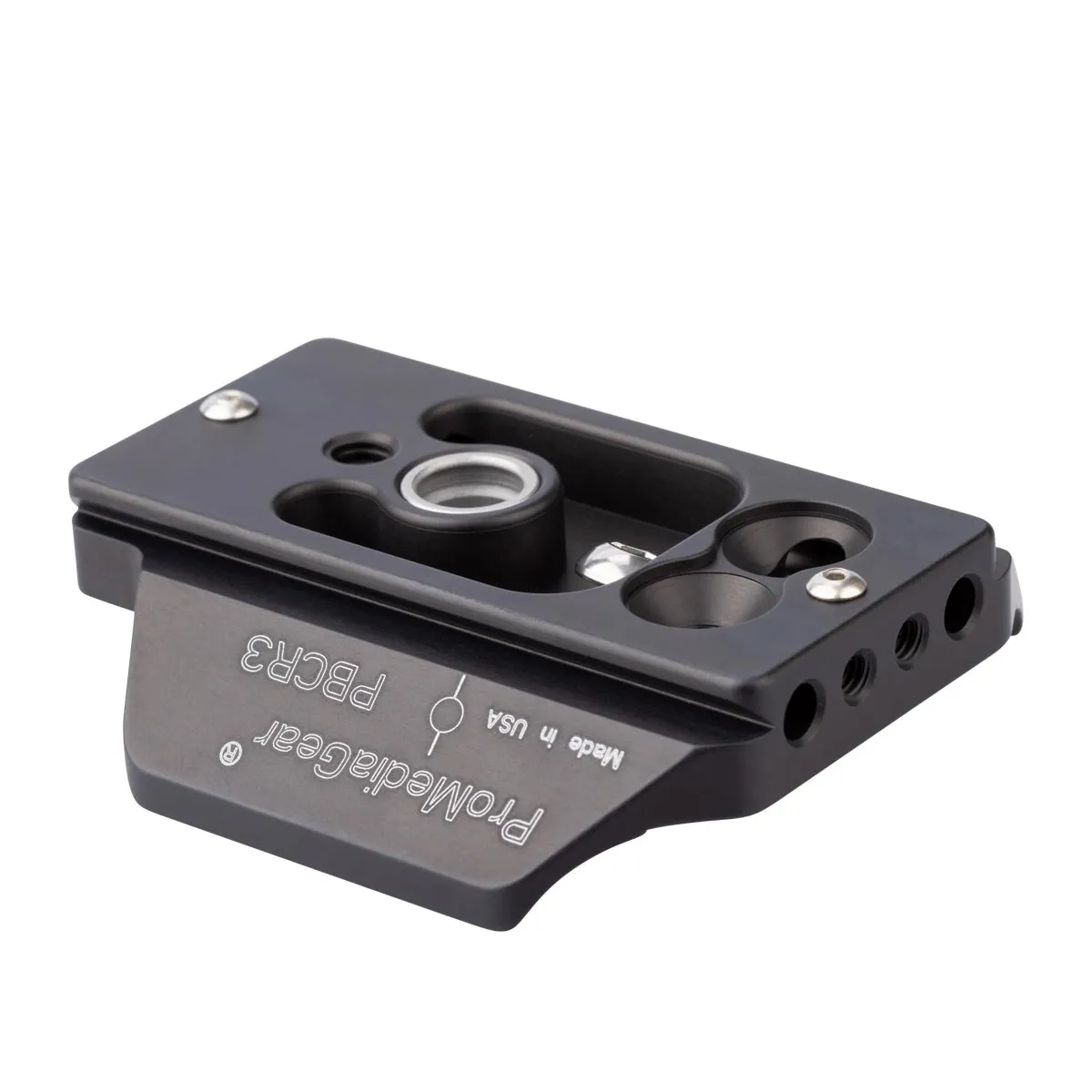 PBCR3 Canon R3 Body Arca-Swiss type Plate For Flash Brackets, L-Brackets, Handles, Straps