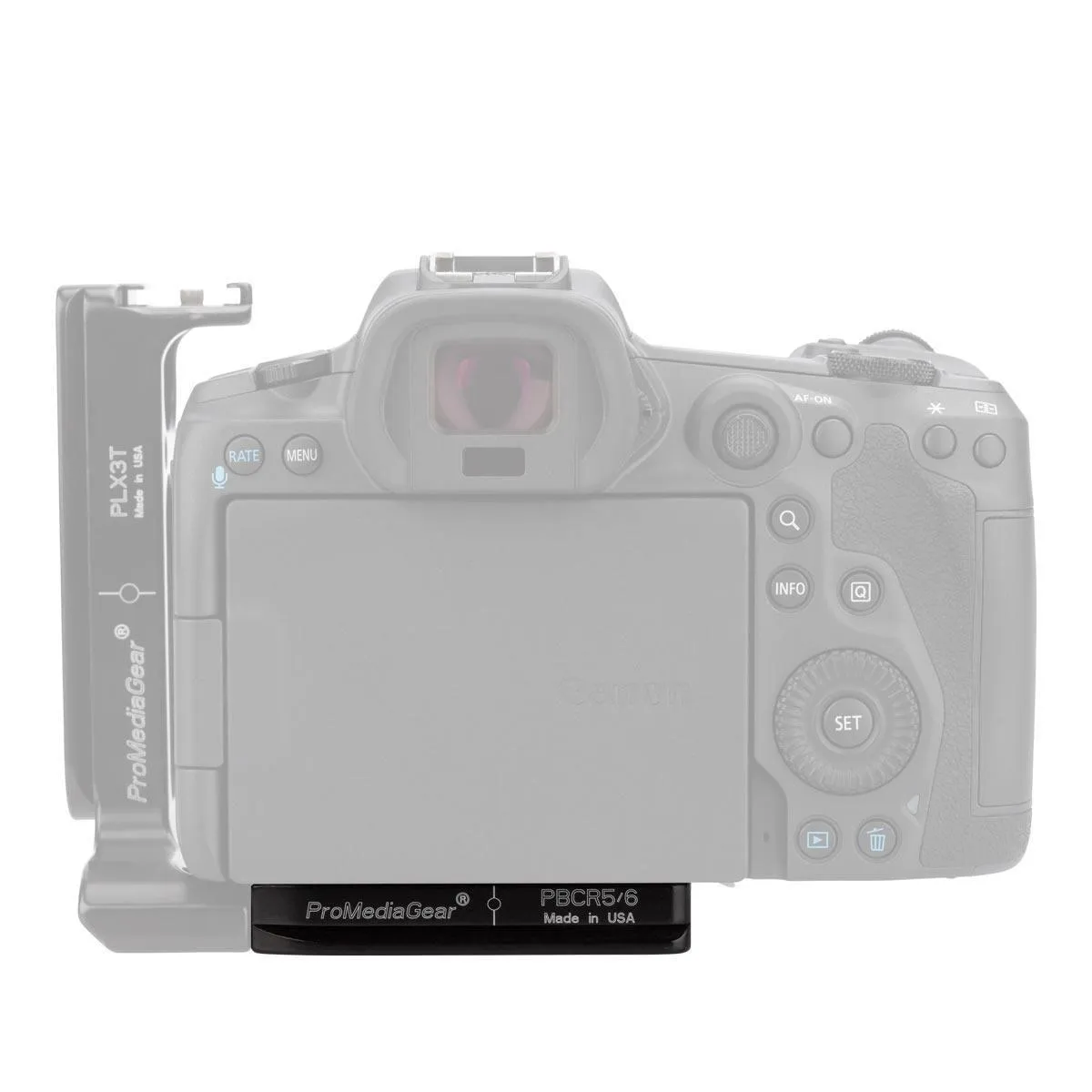 PBCR56 Arca-Swiss Bracket Plate for Canon R5, R5 Mark II, and R6