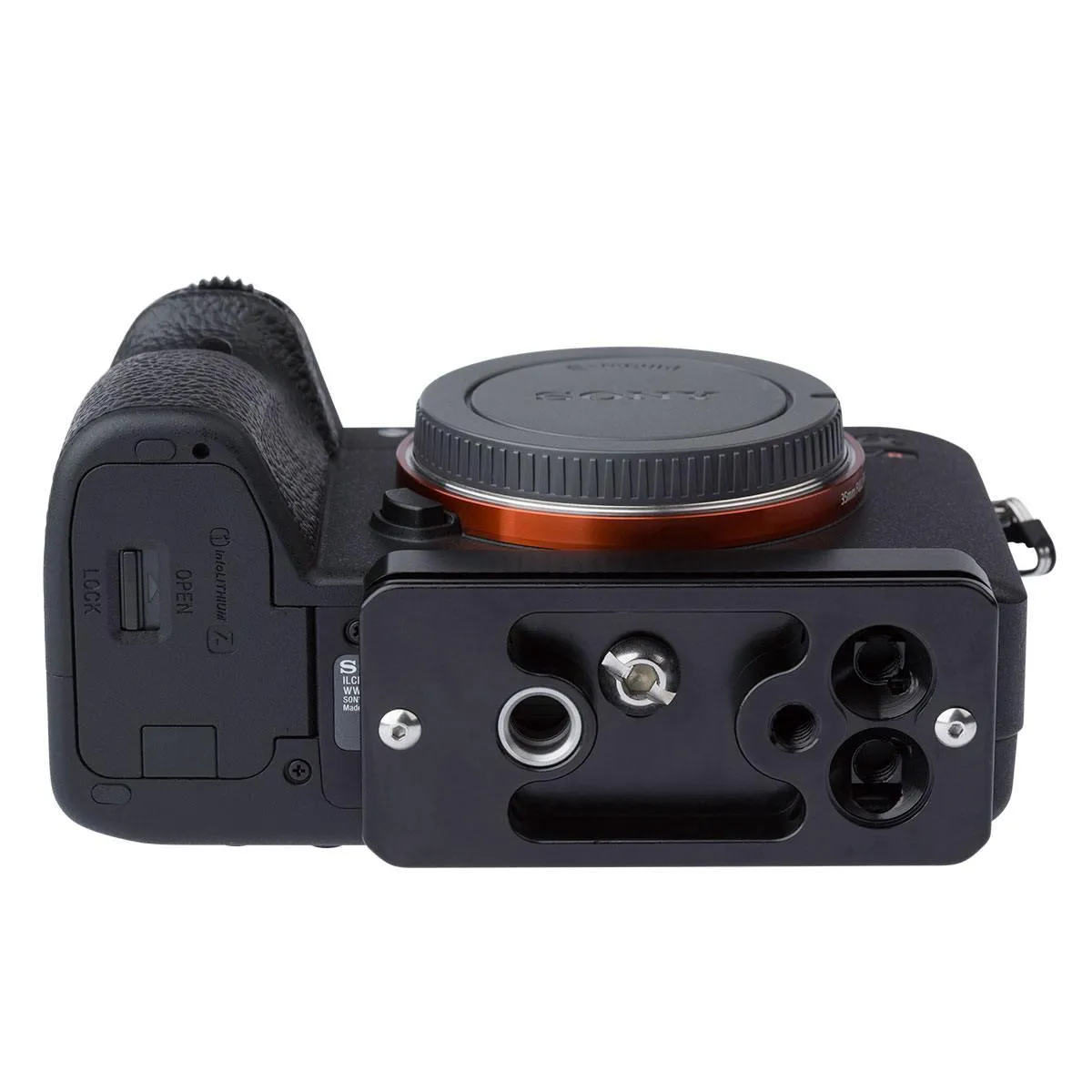 PBSA74 Arca-Plate for Sony Alpha A7R IV and A9 II