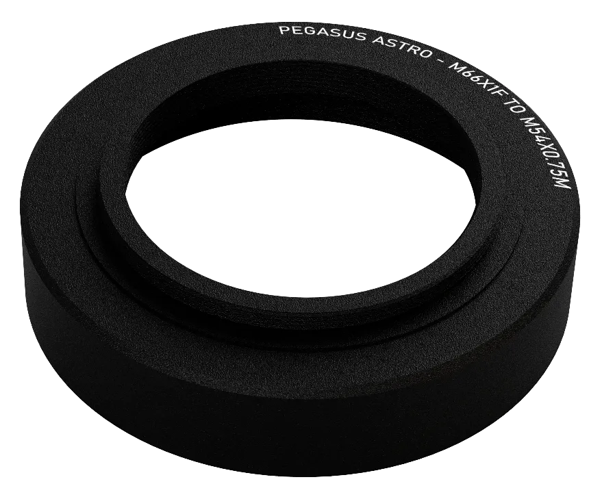 Pegasus Astro Adapter M66 Female to M54 Male. (For SW Esprit 100)
