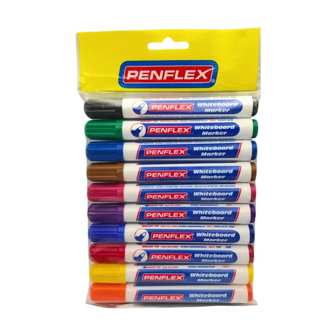 Penflex WB15 Whiteboard Marker Set