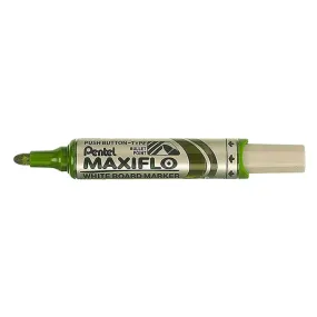 Pentel Maxiflo White Board Marker Bullet Tip Greeb