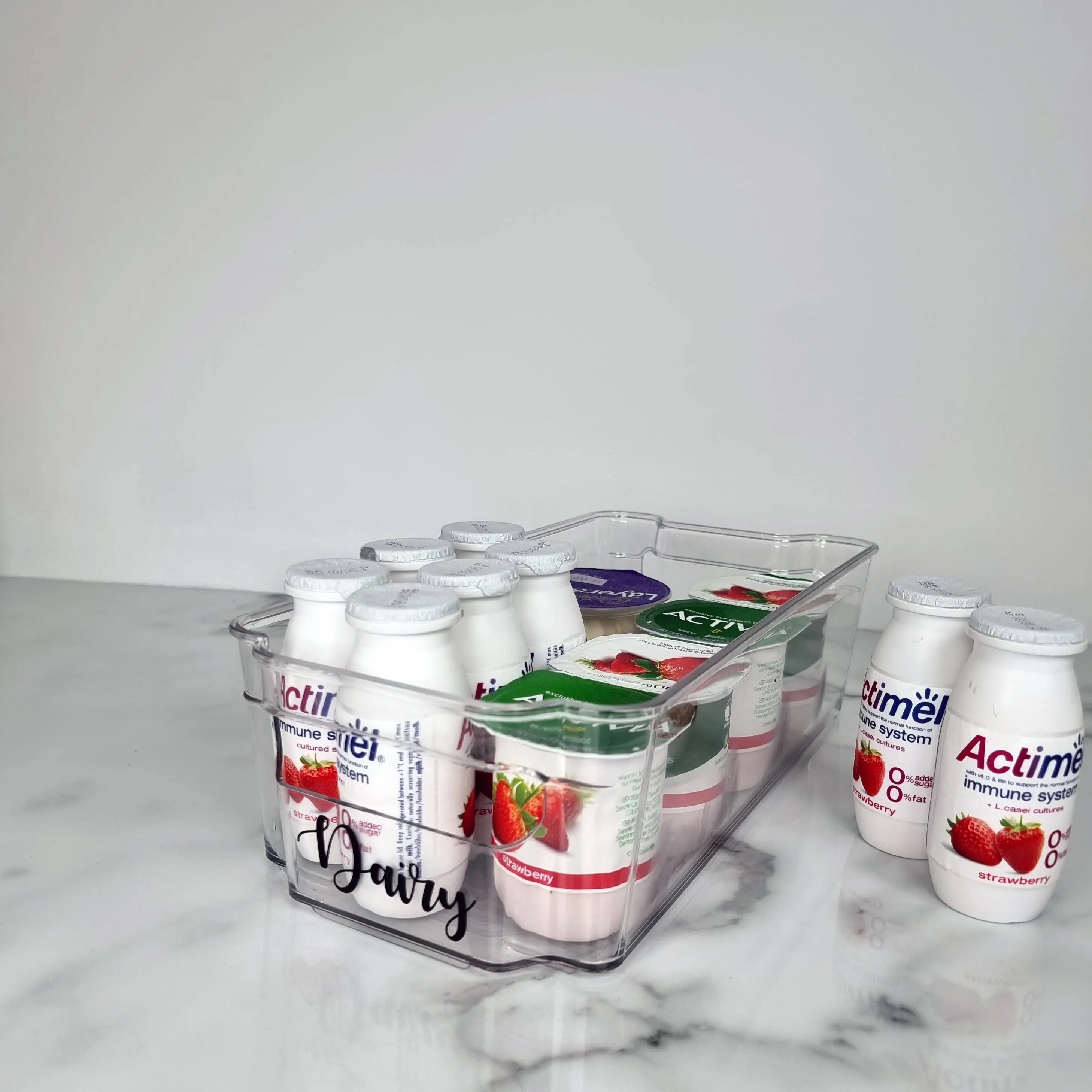 Personalised Plastic Fridge Storage Trays