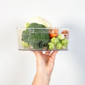 Personalised Plastic Fridge Storage Trays