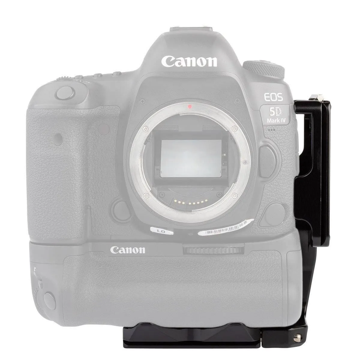 PLCBGE20 Arca-Swiss L-Bracket for Canon 5D IV with BG-E20 Grip