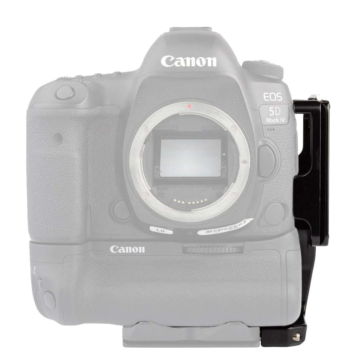 PLCBGE20 Arca-Swiss L-Bracket for Canon 5D IV with BG-E20 Grip