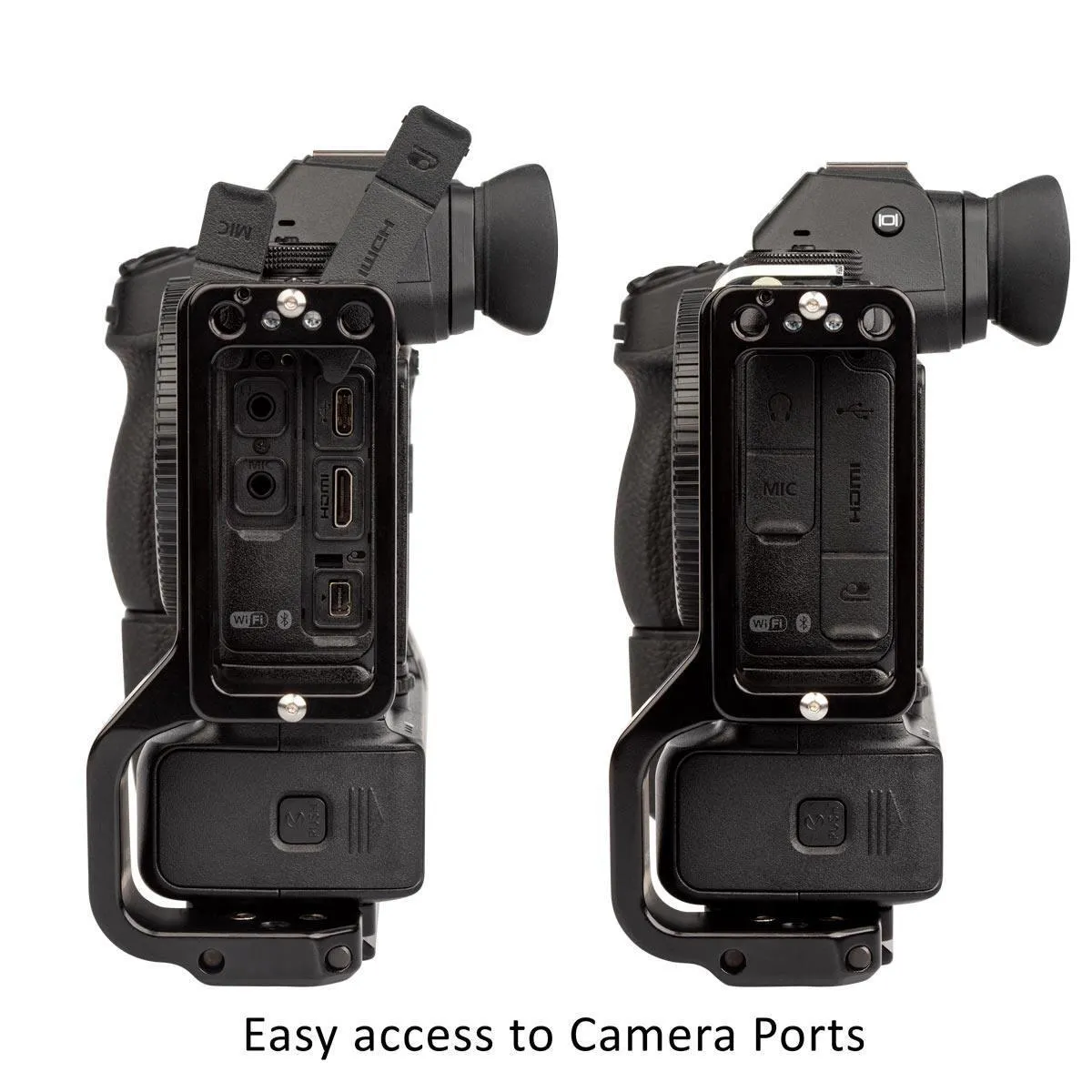 PLNMBN10 L-Bracket plate for Nikon Z6 and Z7 Original and Mark II with MB-N10 Battery Pack Grip