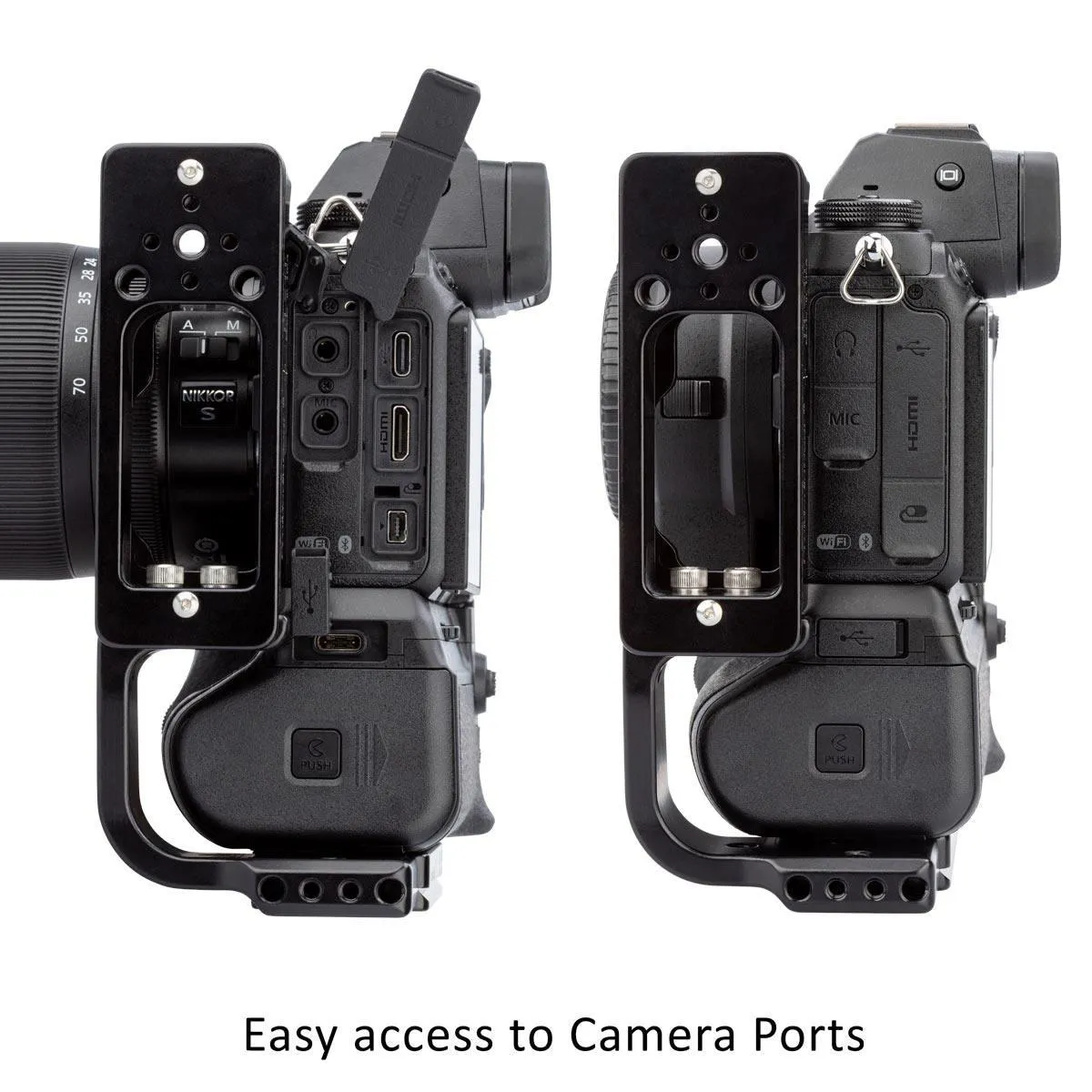 PLNMBN11 Arca-Swiss L-Bracket for Nikon Z6 II/Z7 II with MB-N11 Grip