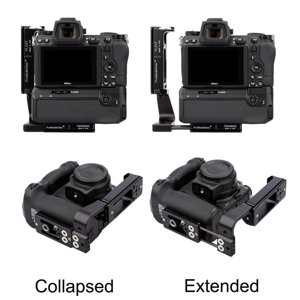 PLNMBN11 Arca-Swiss L-Bracket for Nikon Z6 II/Z7 II with MB-N11 Grip