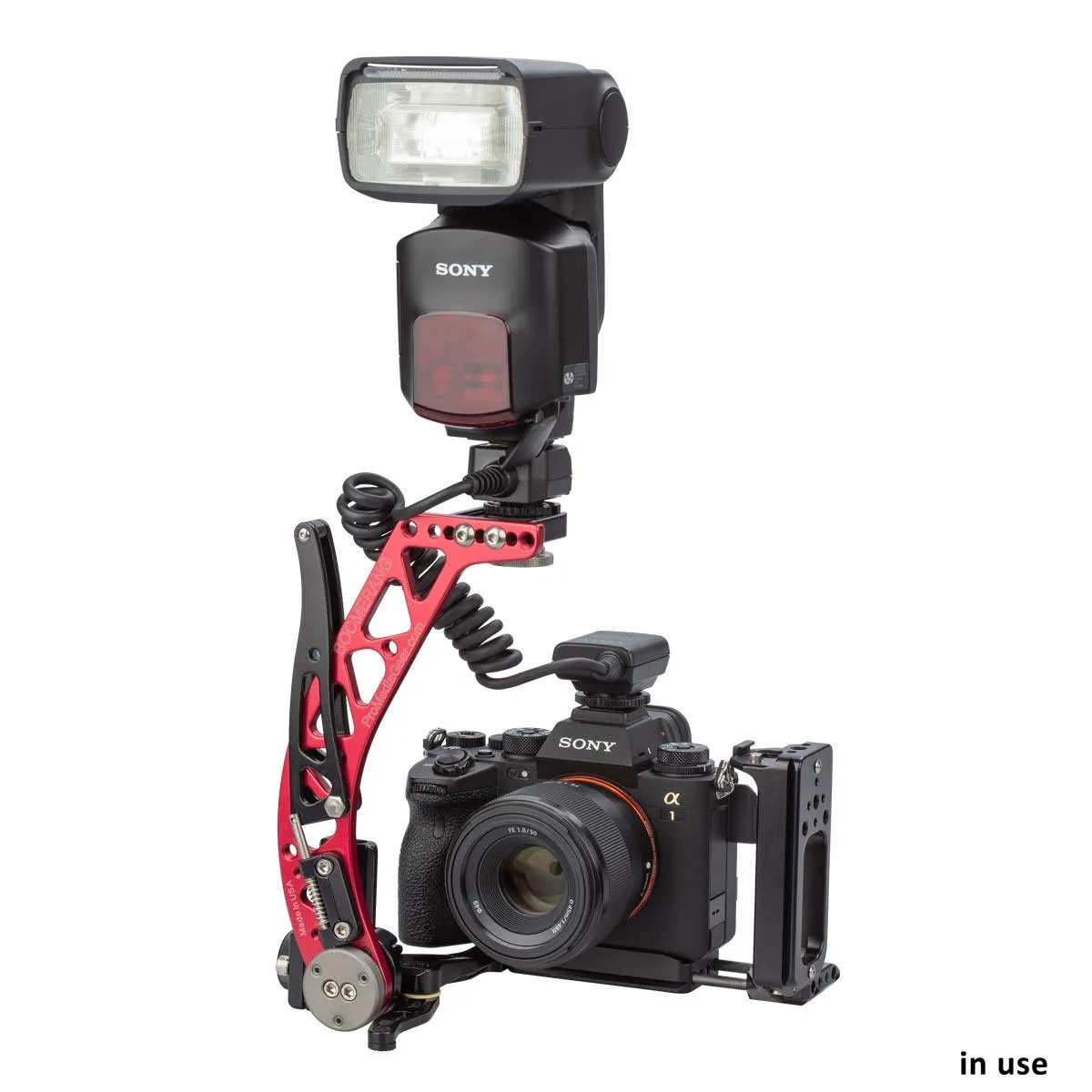 PLSA1T Offset L-Bracket for Sony A1 & A1 II, A7R V, A9 III L-Plate Arca-Swiss Style
